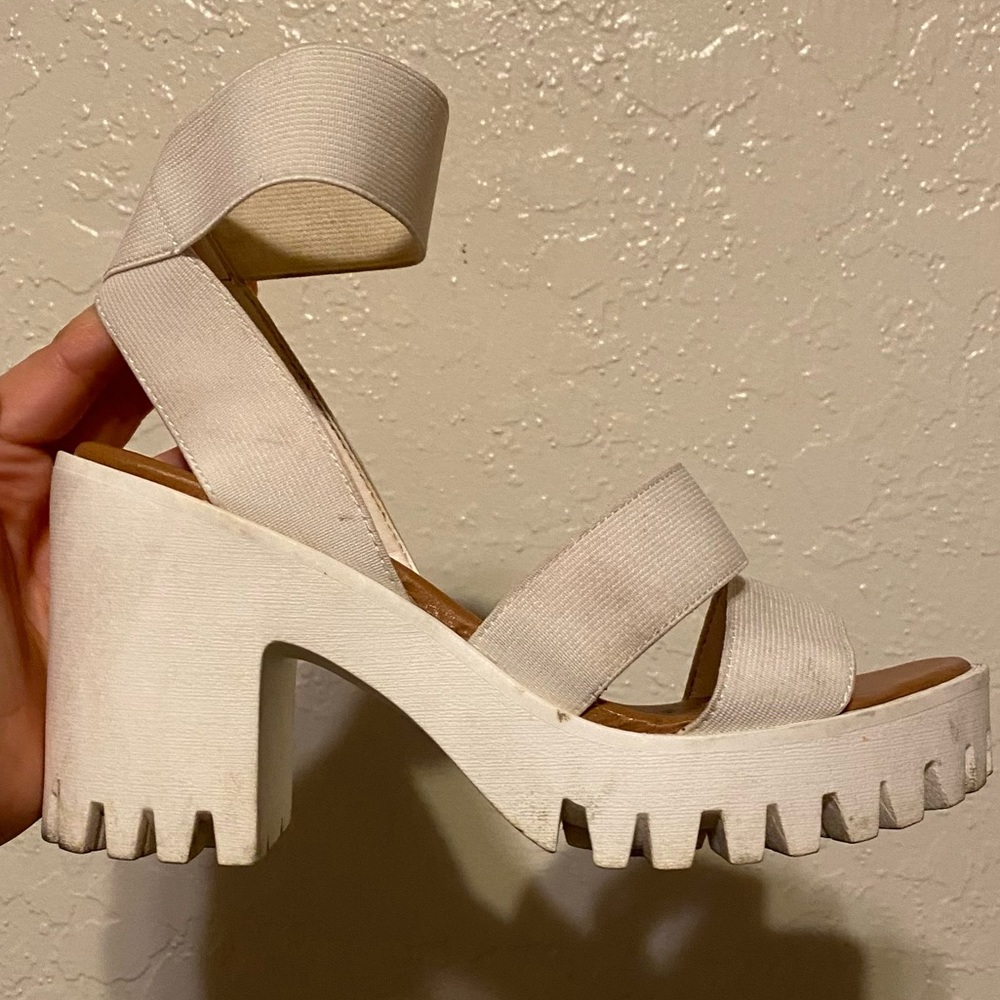 Madden Girl Soho chunky heels